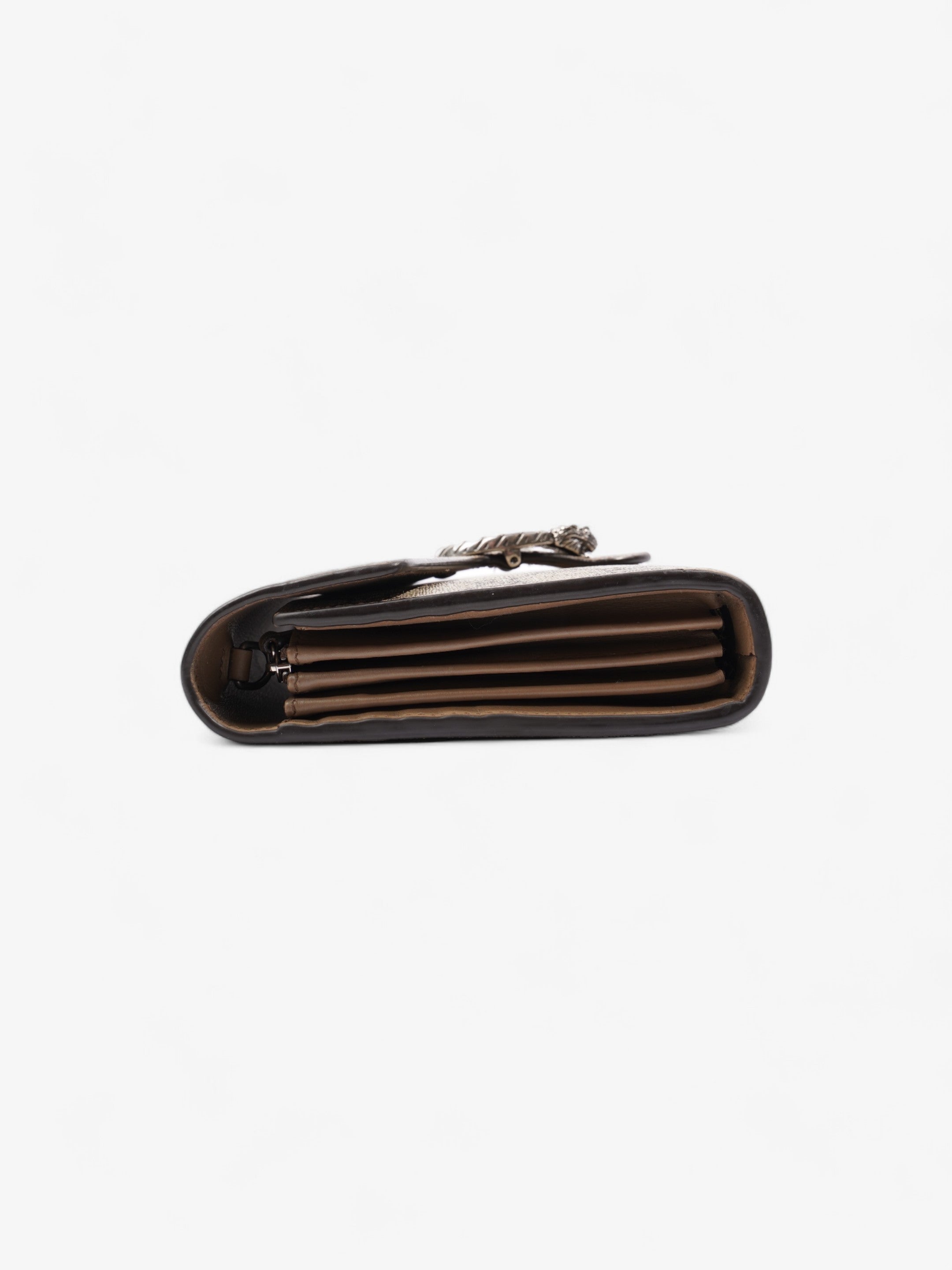Gucci Dionysus Chain Wallet GG Supreme Coated Canvas