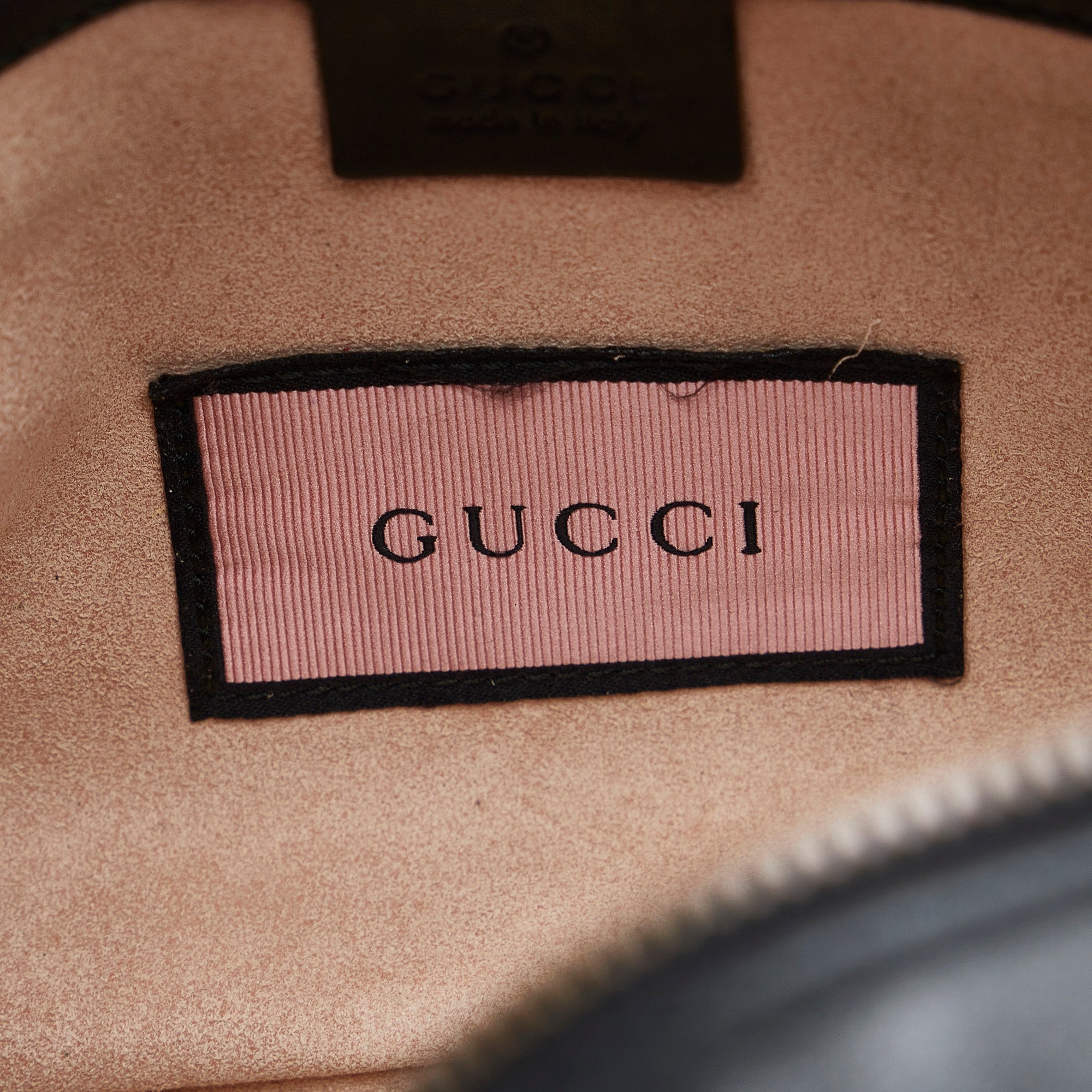 Gucci GG Marmont Ghost Black Printed Leather