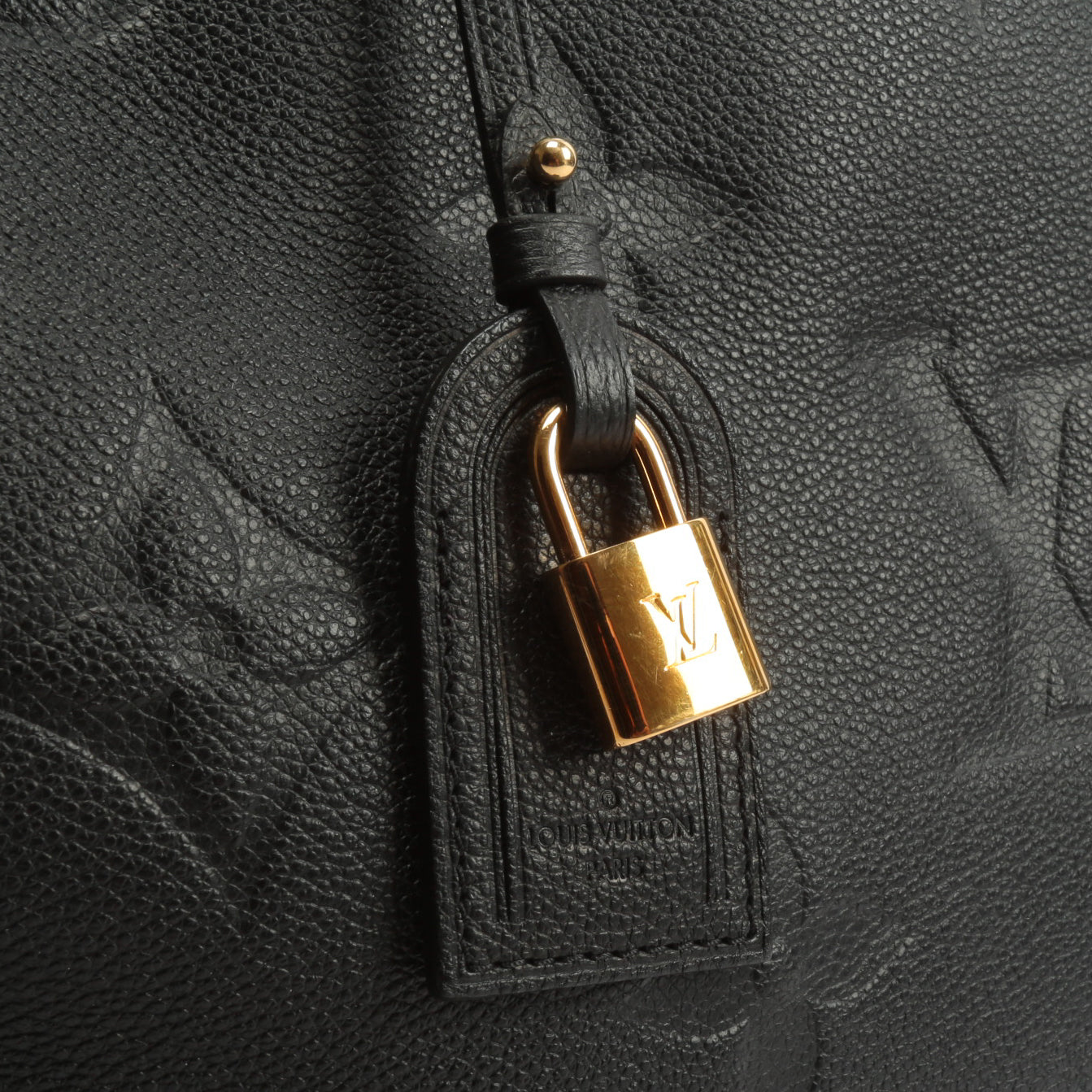 LOUIS VUITTON Grand Palais Black Monogram Empreinte