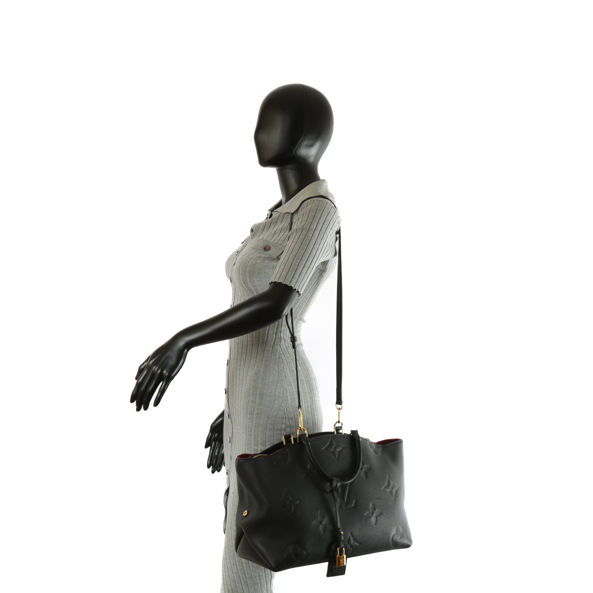 LOUIS VUITTON Grand Palais Black Monogram Empreinte