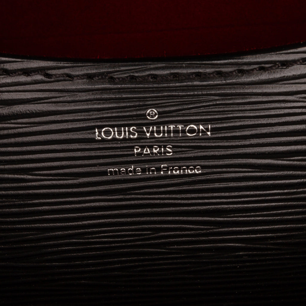 Black Louis Vuitton Epi Neo Monceau Satchel