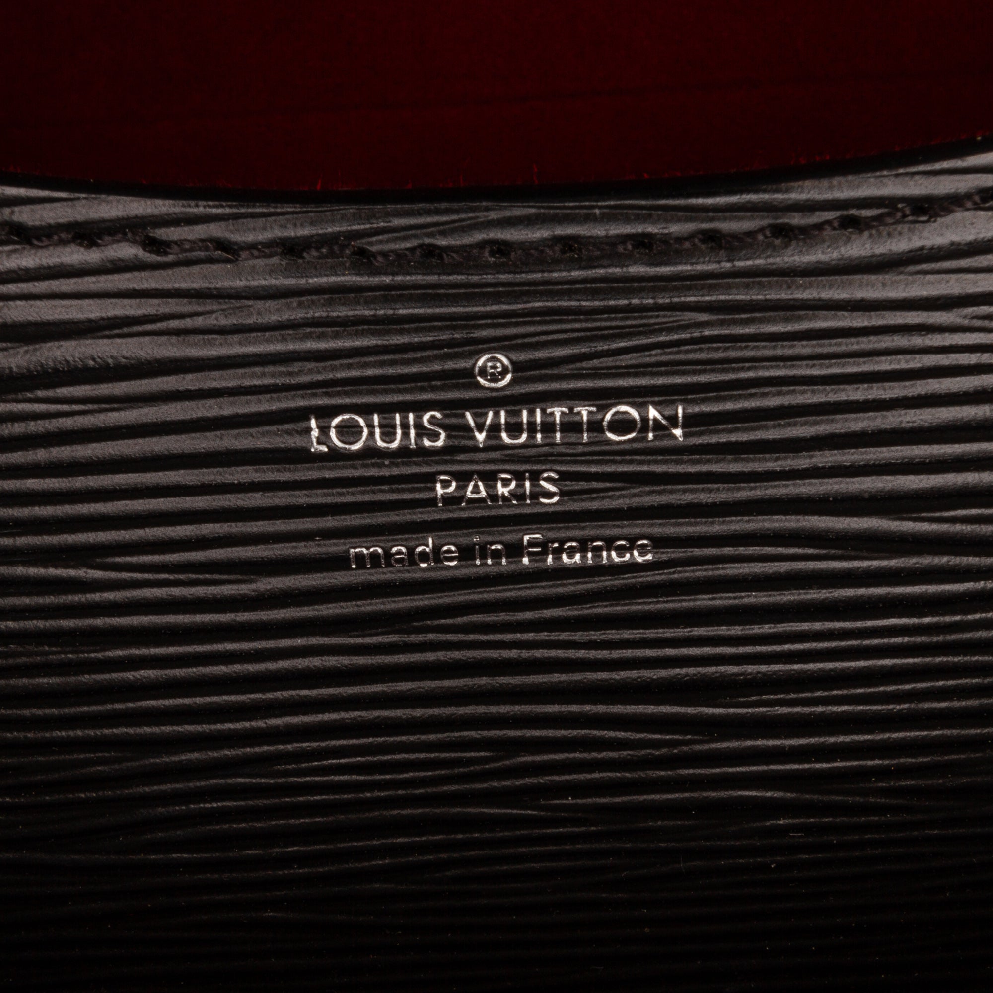 Black Louis Vuitton Epi Neo Monceau Satchel