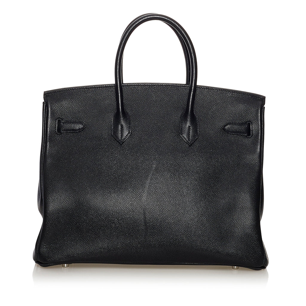 HermÃƒÆ’Ã‚Â¨s Birkin 35 Brown Epsom Palladium