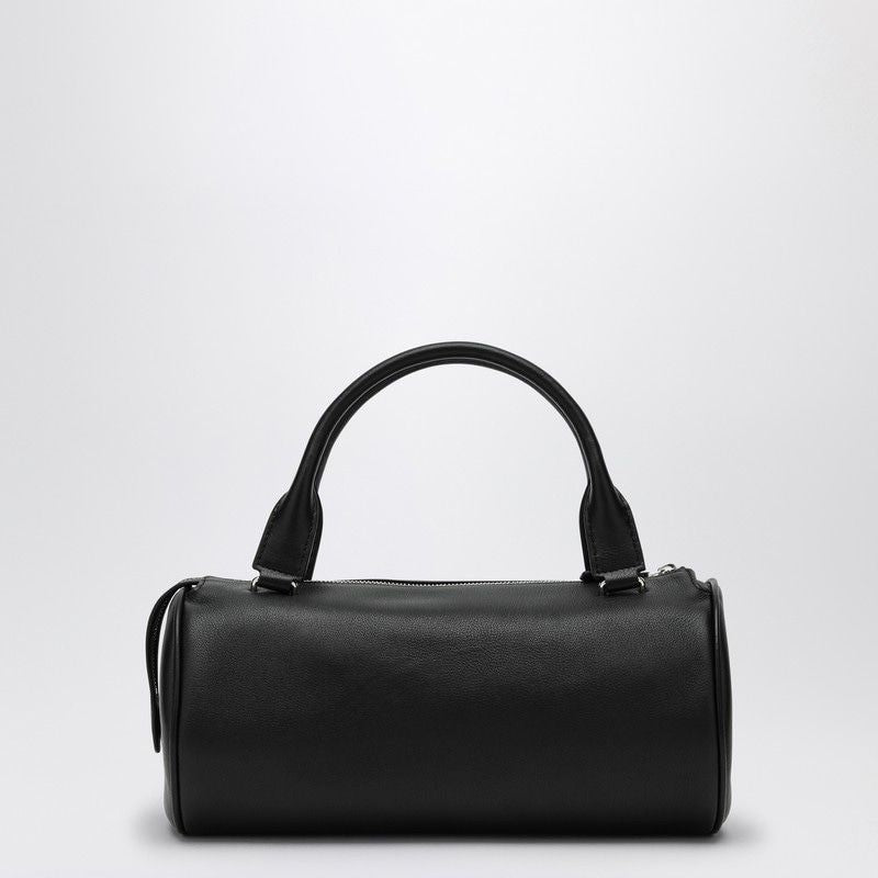 BLACK LEATHER EDITH BAG