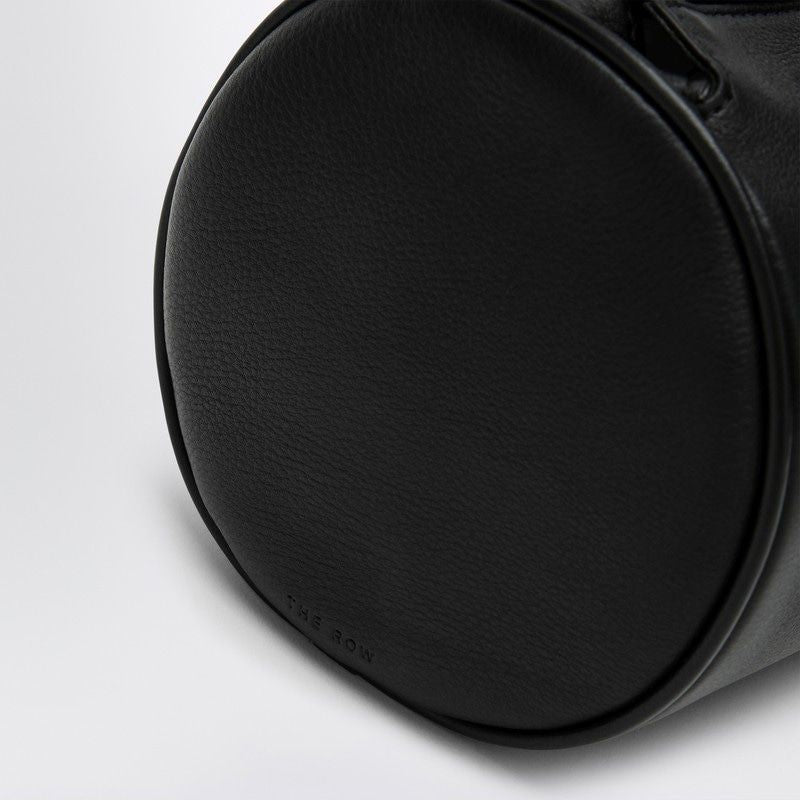 BLACK LEATHER EDITH BAG