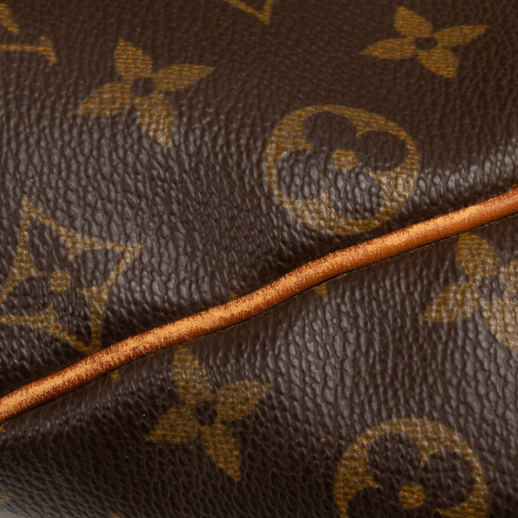 Brown Louis Vuitton Monogram Keepall 60 Travel Bag