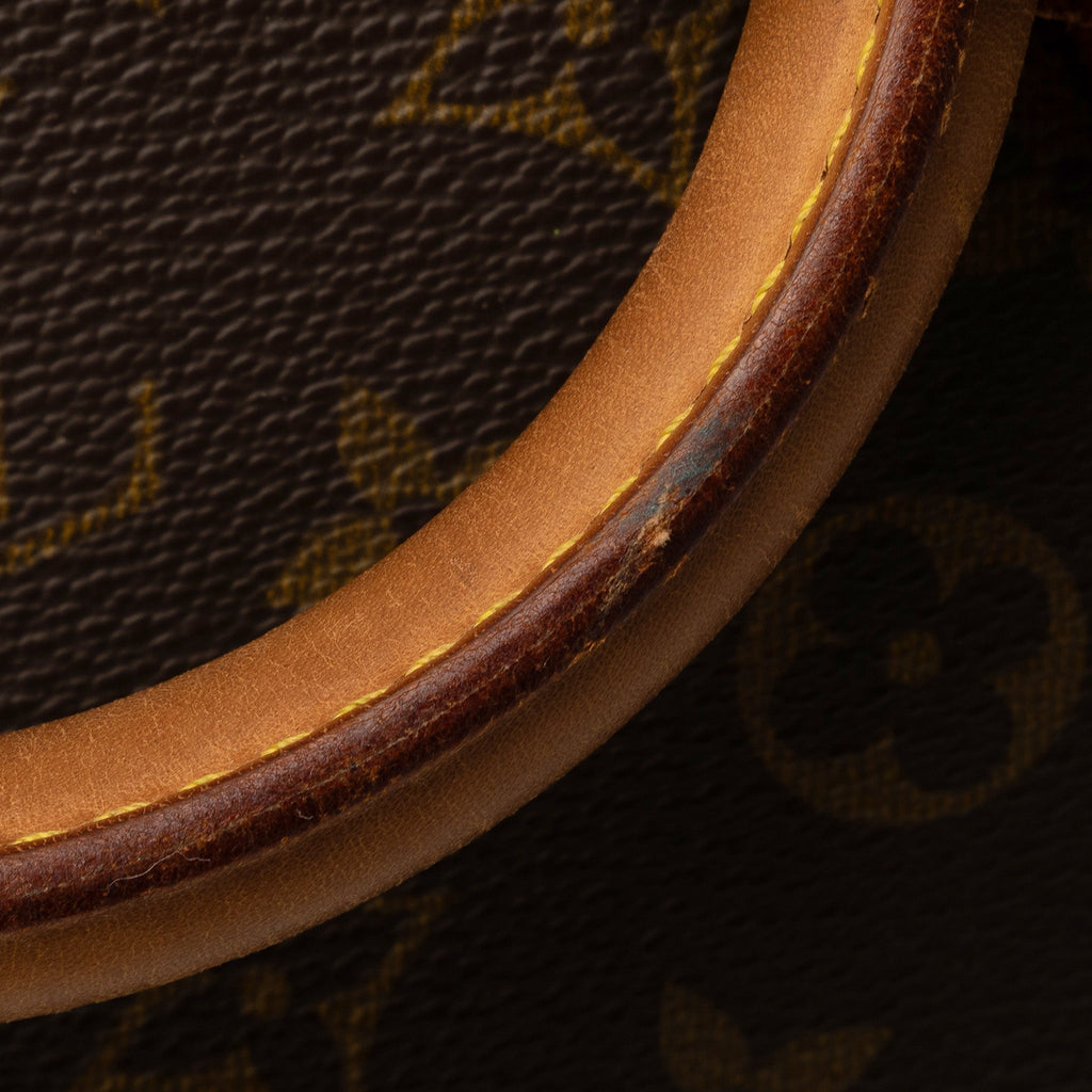 Brown Louis Vuitton Monogram Keepall 60 Travel Bag
