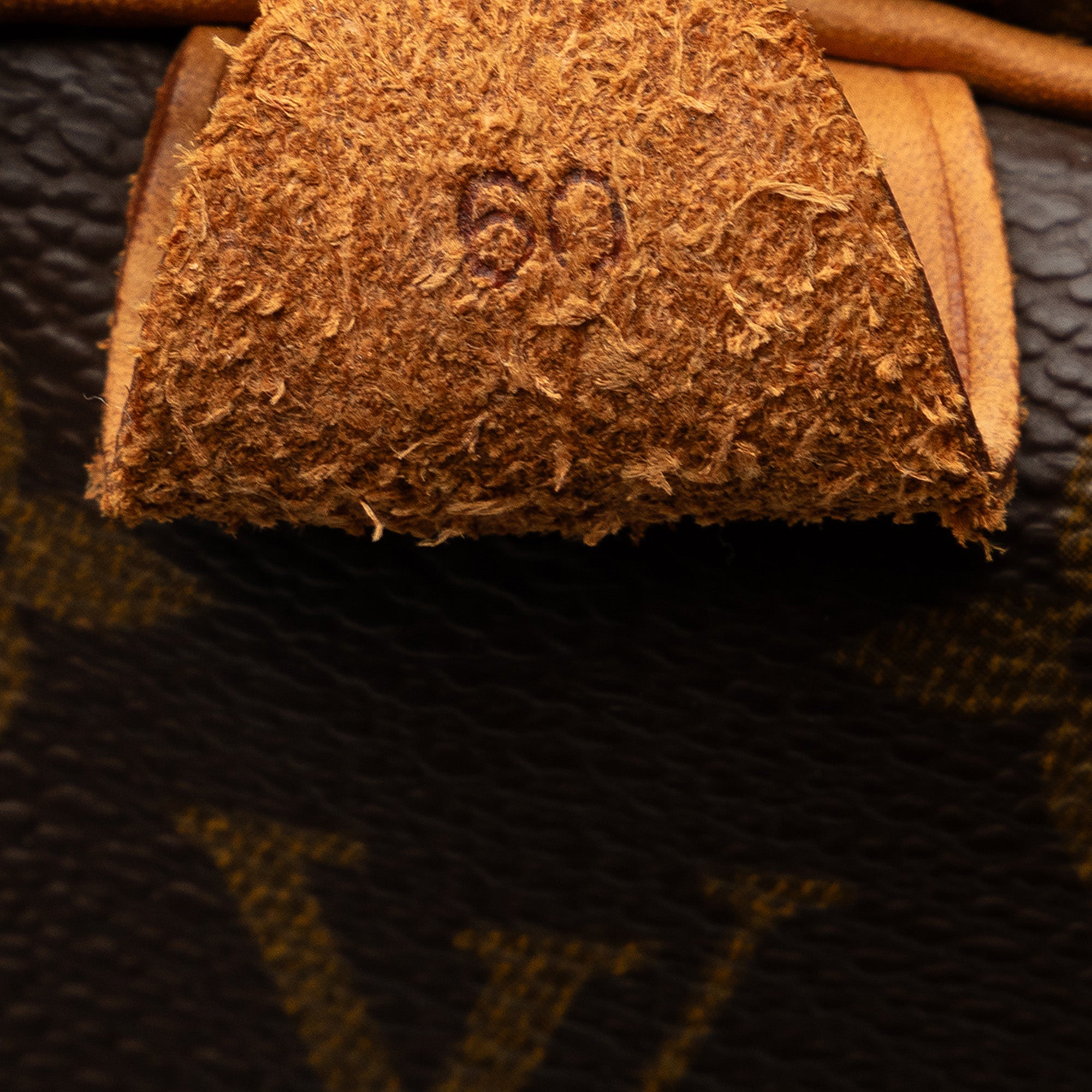 Brown Louis Vuitton Monogram Keepall 60 Travel Bag