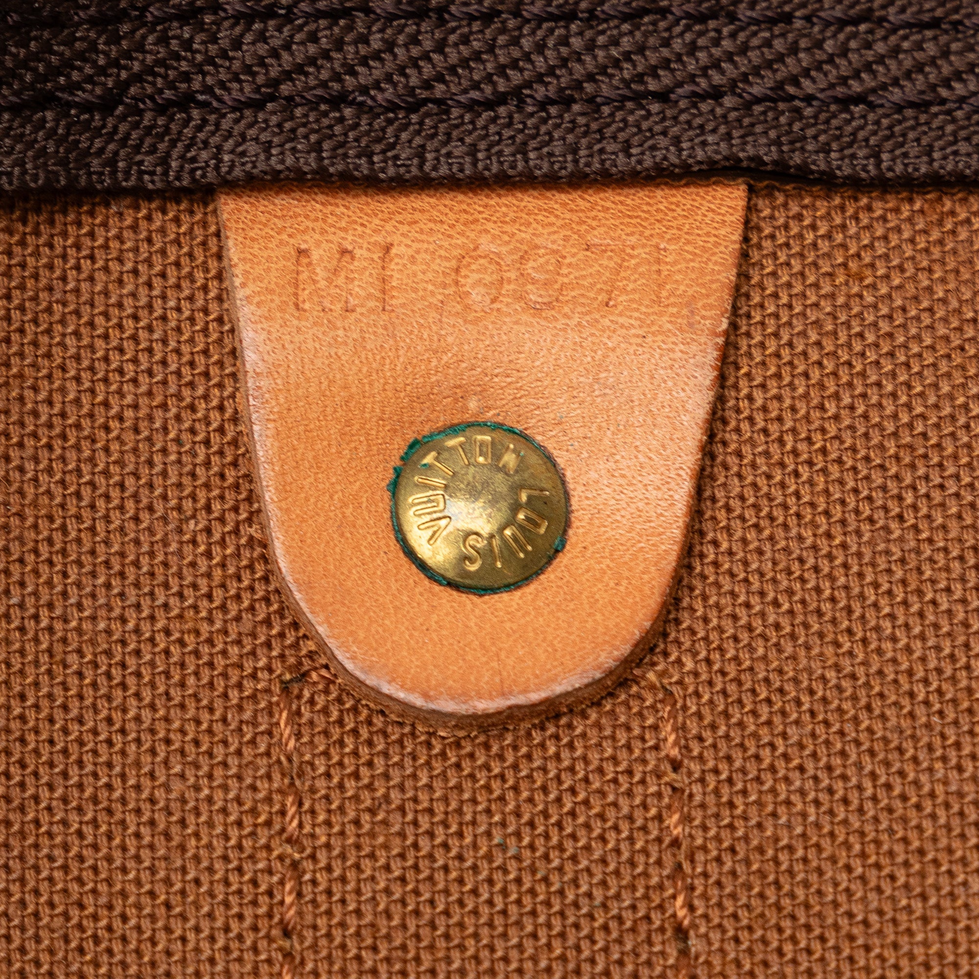 Brown Louis Vuitton Monogram Keepall 60 Travel Bag