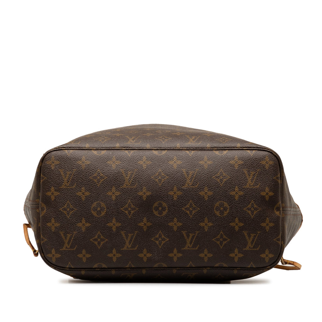 Brown Louis Vuitton Monogram Neverfull MM Tote Bag
