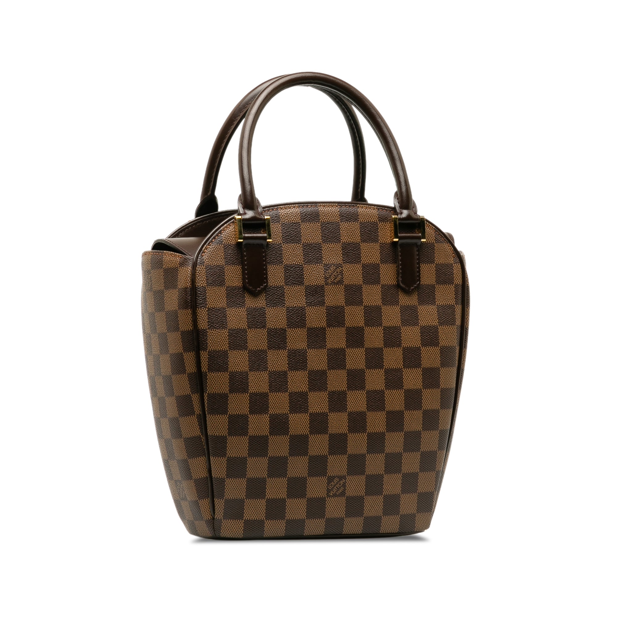 Brown Louis Vuitton Damier Ebene Sarria Seau Handbag