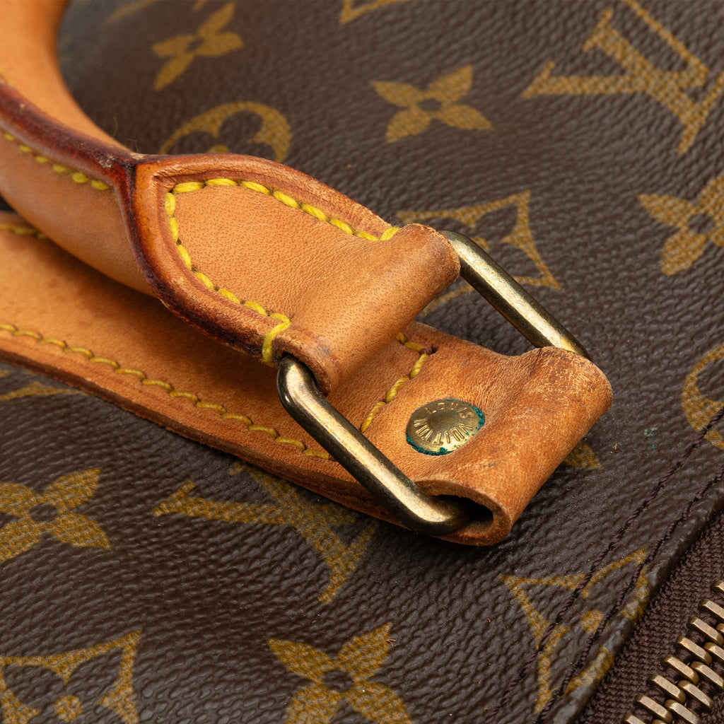 Brown Louis Vuitton Monogram Keepall 55 Travel Bag