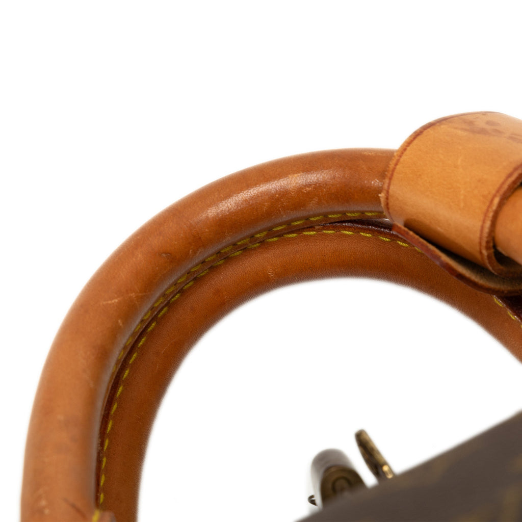 Brown Louis Vuitton Monogram Keepall 55 Travel Bag