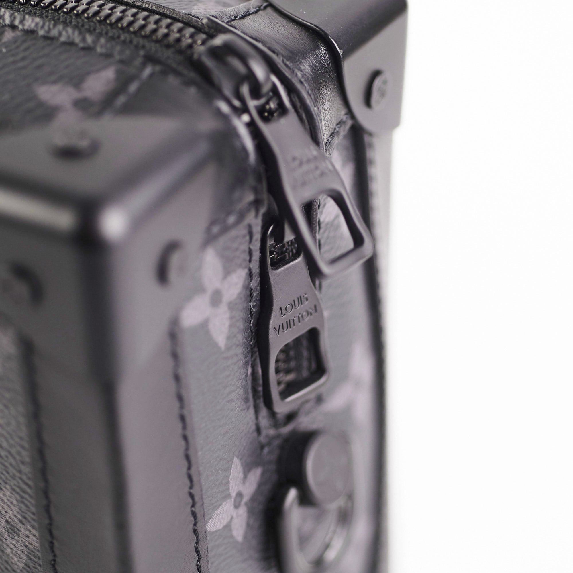 Louis Vuitton Soft Trunk Monogram Black Bag