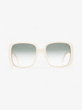 Gucci Oversized Sunglasses Cream Acetate 145mm