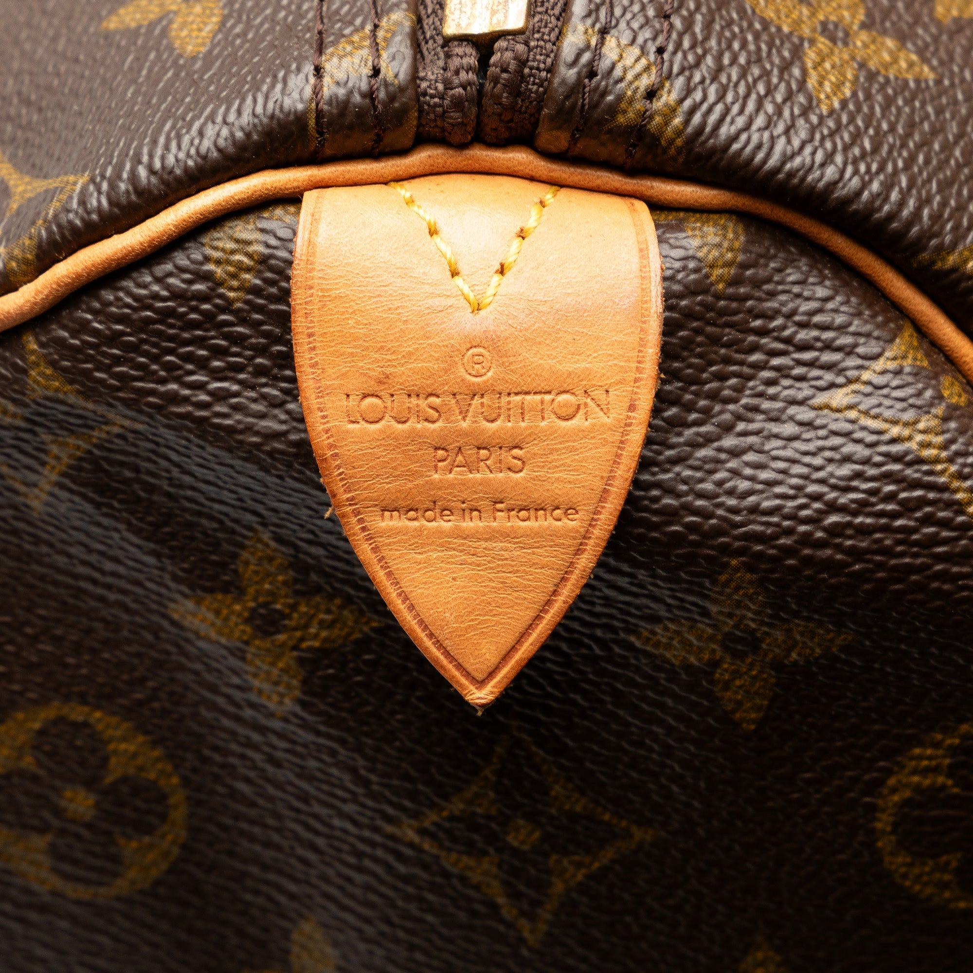 Brown Louis Vuitton Monogram Keepall 55 Travel Bag