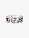 Gucci Sqaure G Ring Silver Silver Sterling 16 (Circumference - 56mm)