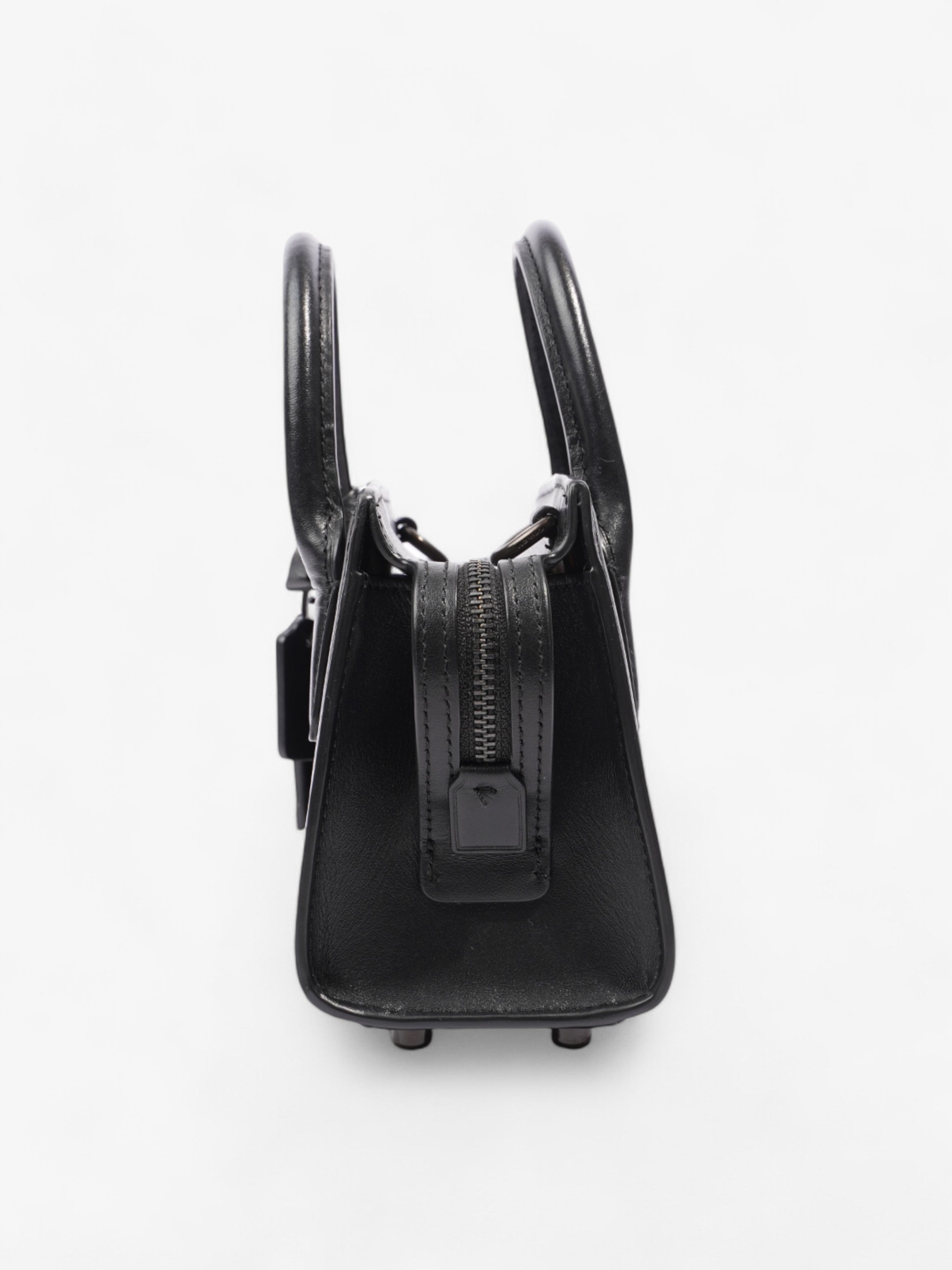 Coach Andrea Carryall Bag Black Leather