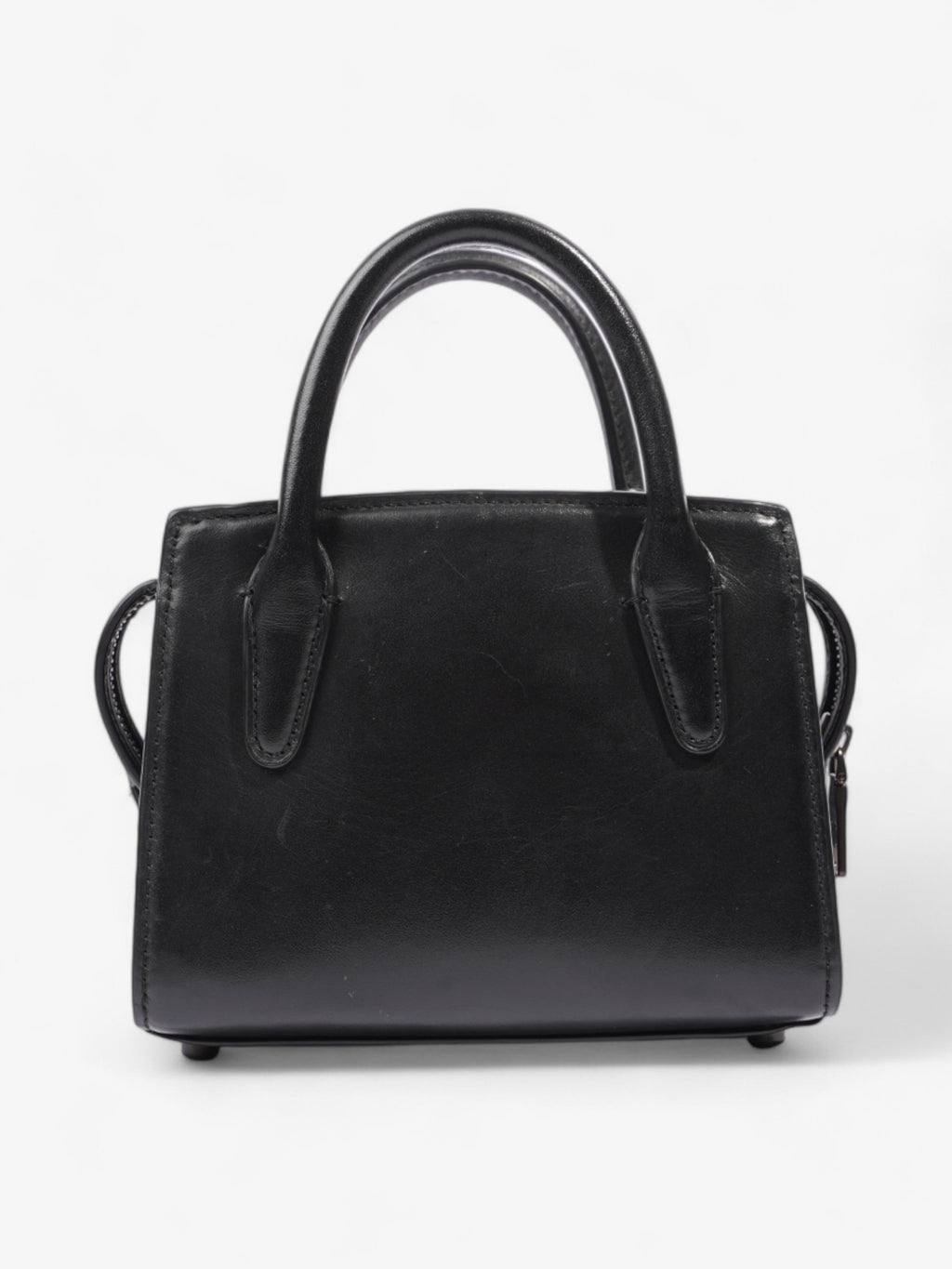 Coach Andrea Carryall Bag Black Leather