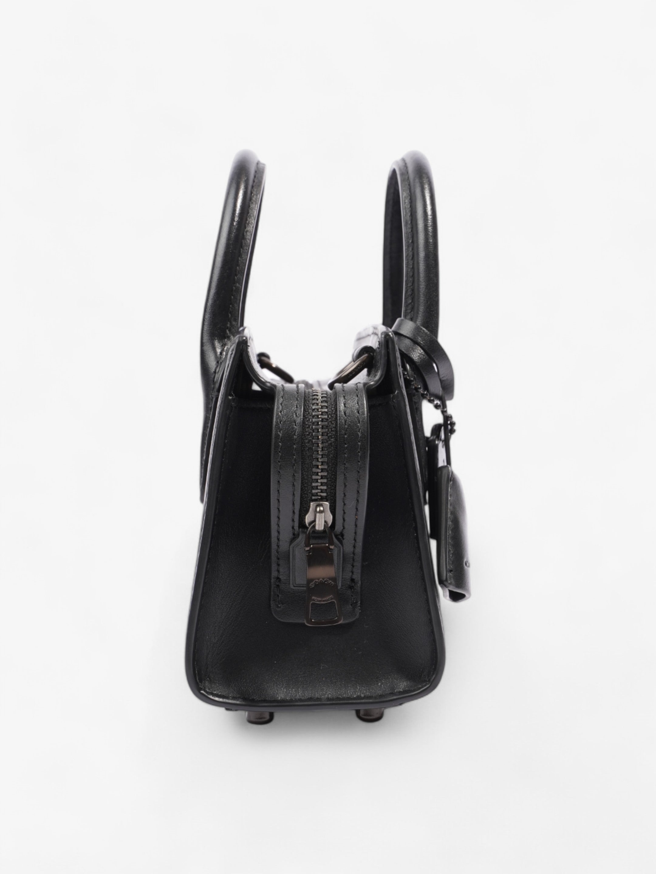 Coach Andrea Carryall Bag Black Leather
