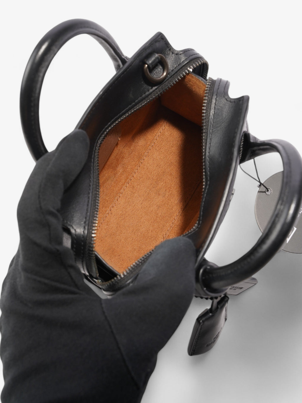 Coach Andrea Carryall Bag Black Leather
