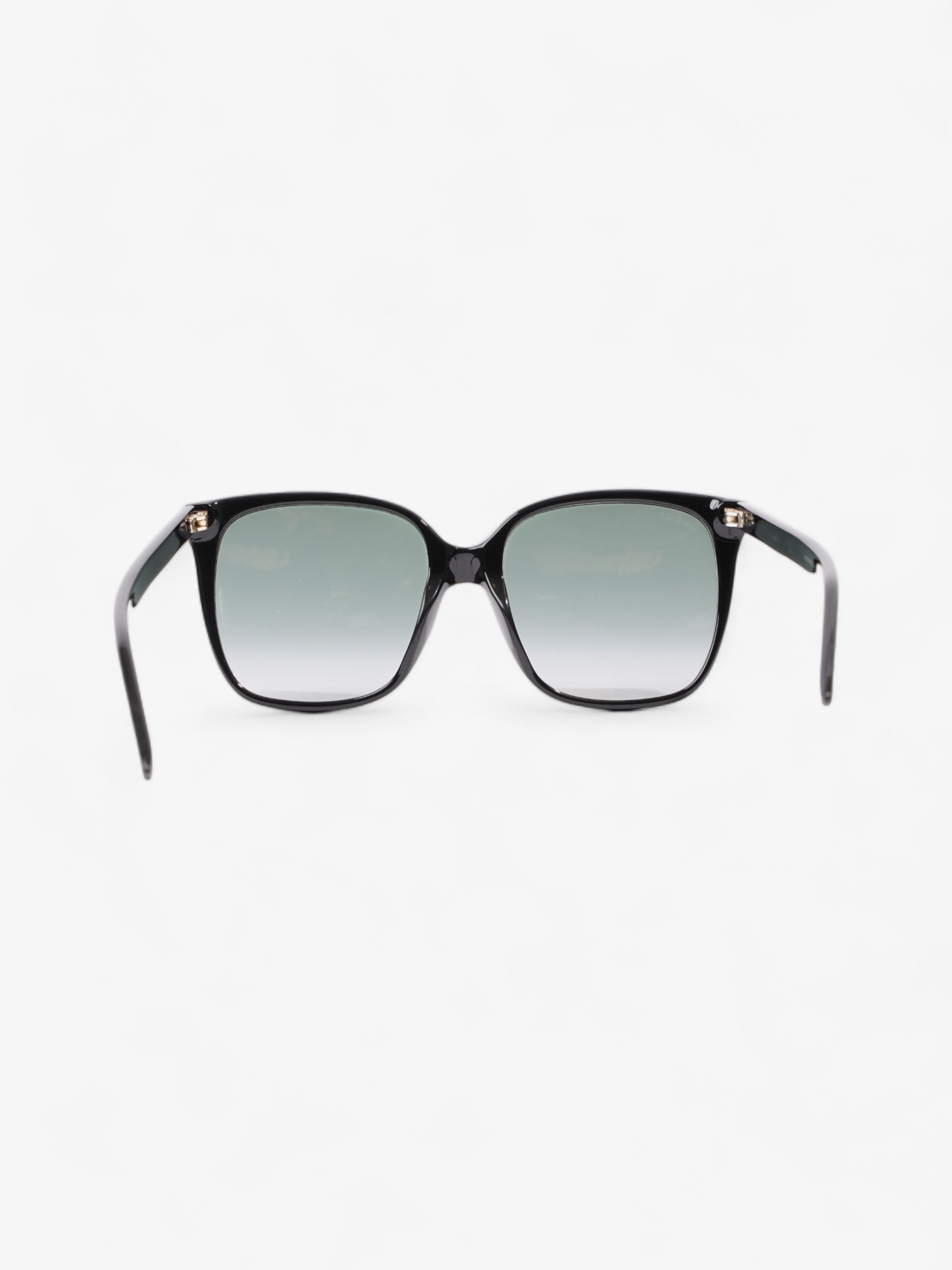 Gucci Oversized Sunglasses Black Acetate 140mm