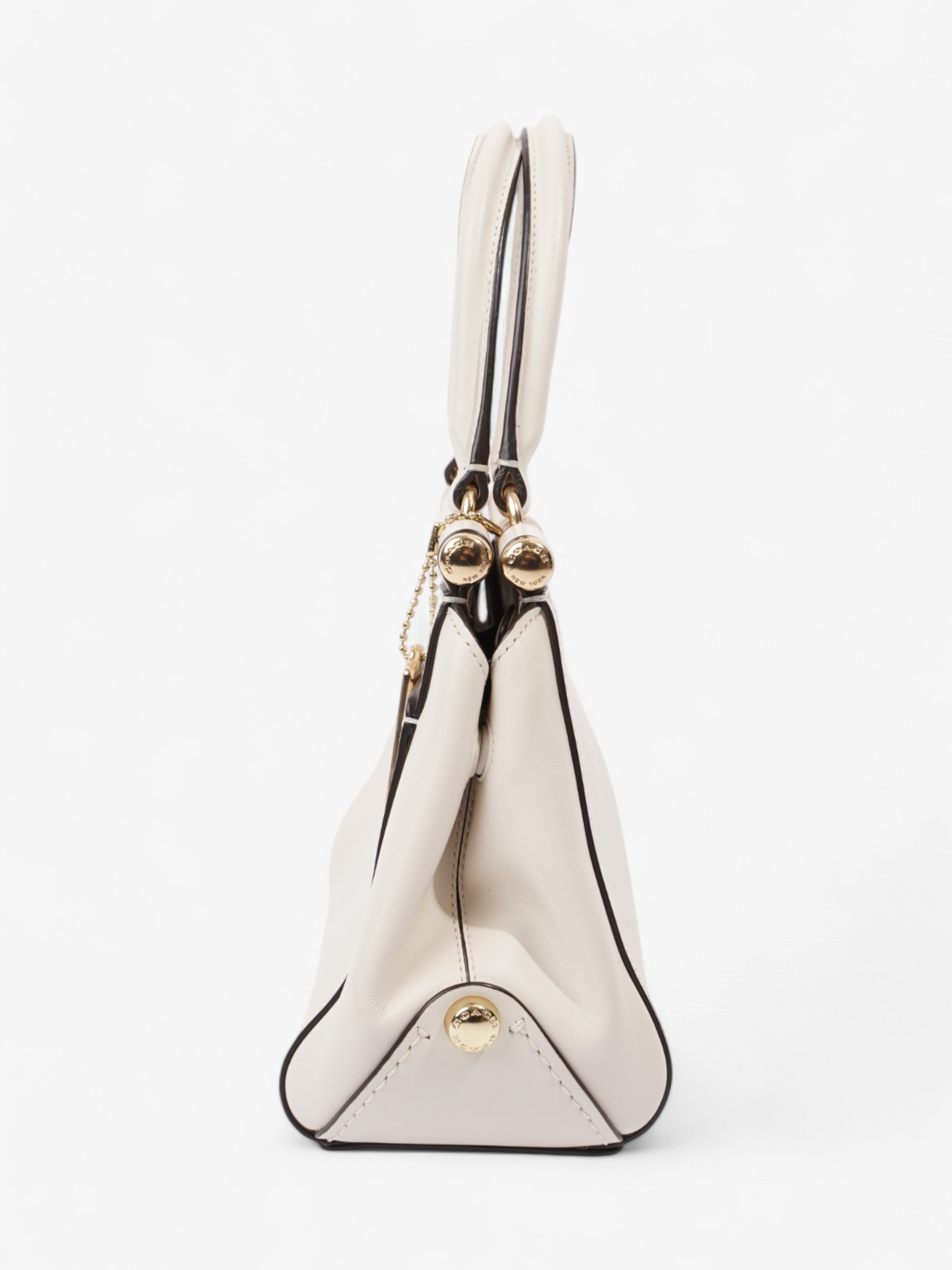 Coach Grace Chalk Calfskin Leather 20