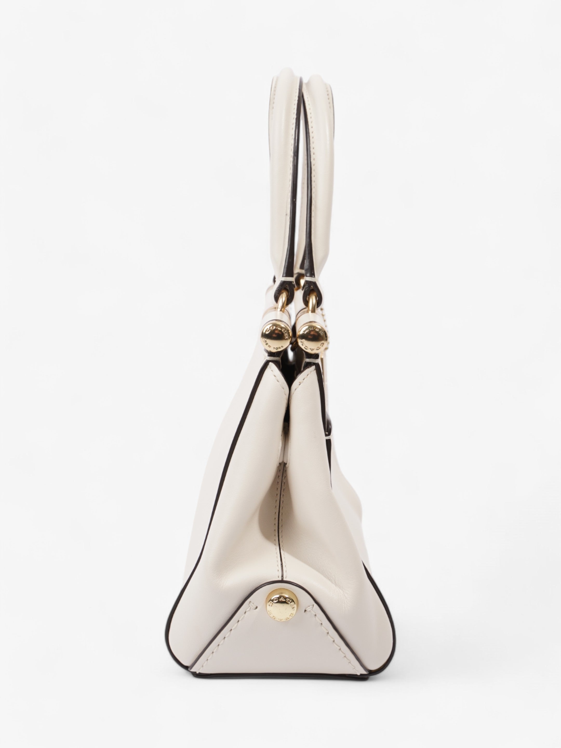 Coach Grace Chalk Calfskin Leather 20