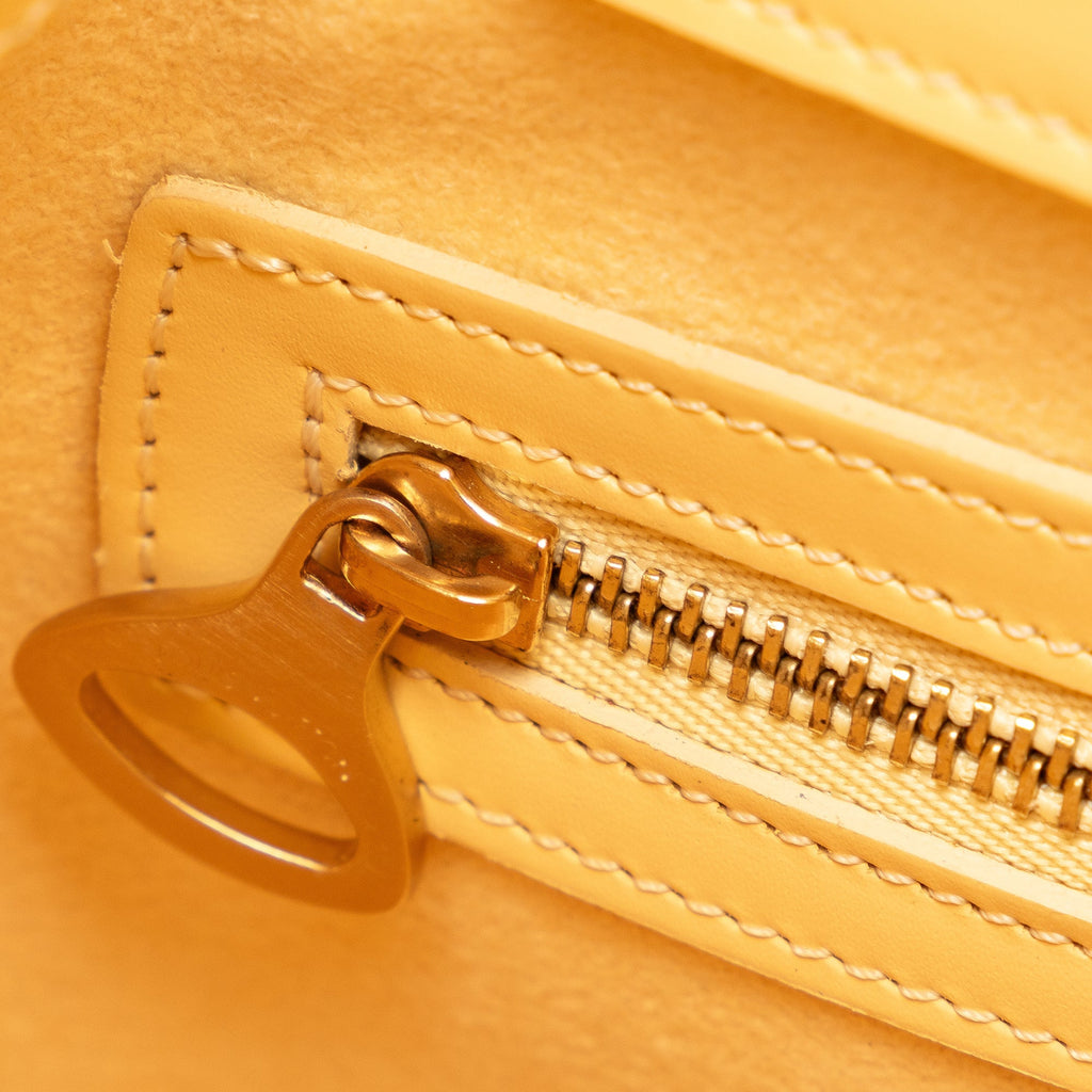 Yellow Louis Vuitton Epi Sac Verseau Shoulder Bag