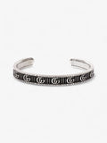 Gucci Bracelet with Double G Silver Silver Sterling 17