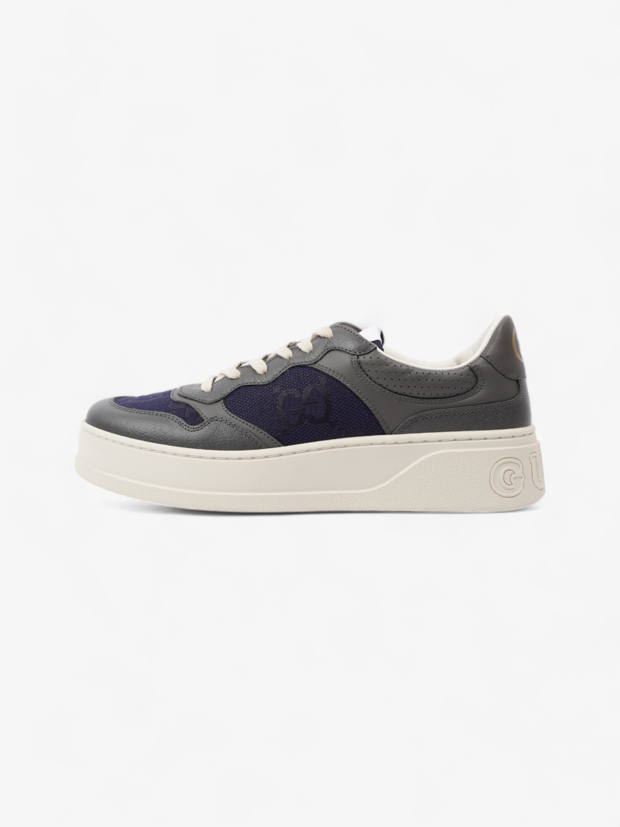 Gucci GG Sneakers Navy / Grey Canvas EU 43 UK 9