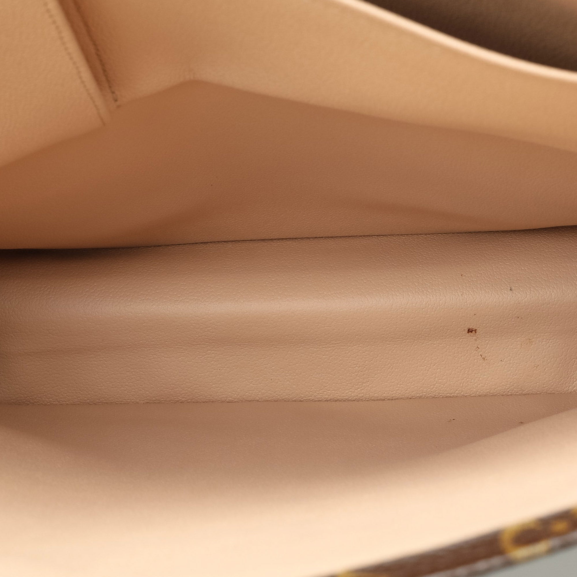 Brown Louis Vuitton Monogram Sac Plat Tote Bag