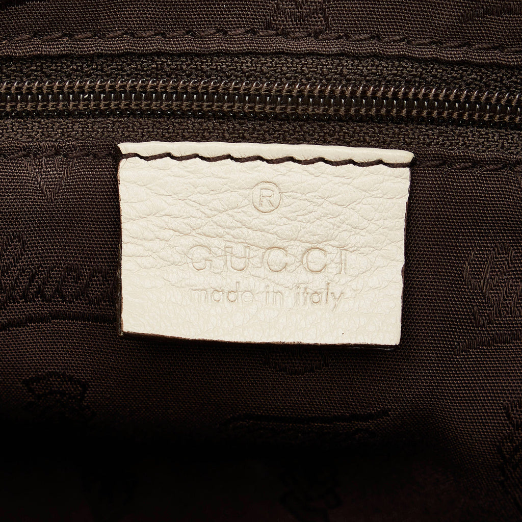 White Gucci Guccissima New Ladies Tote Bag