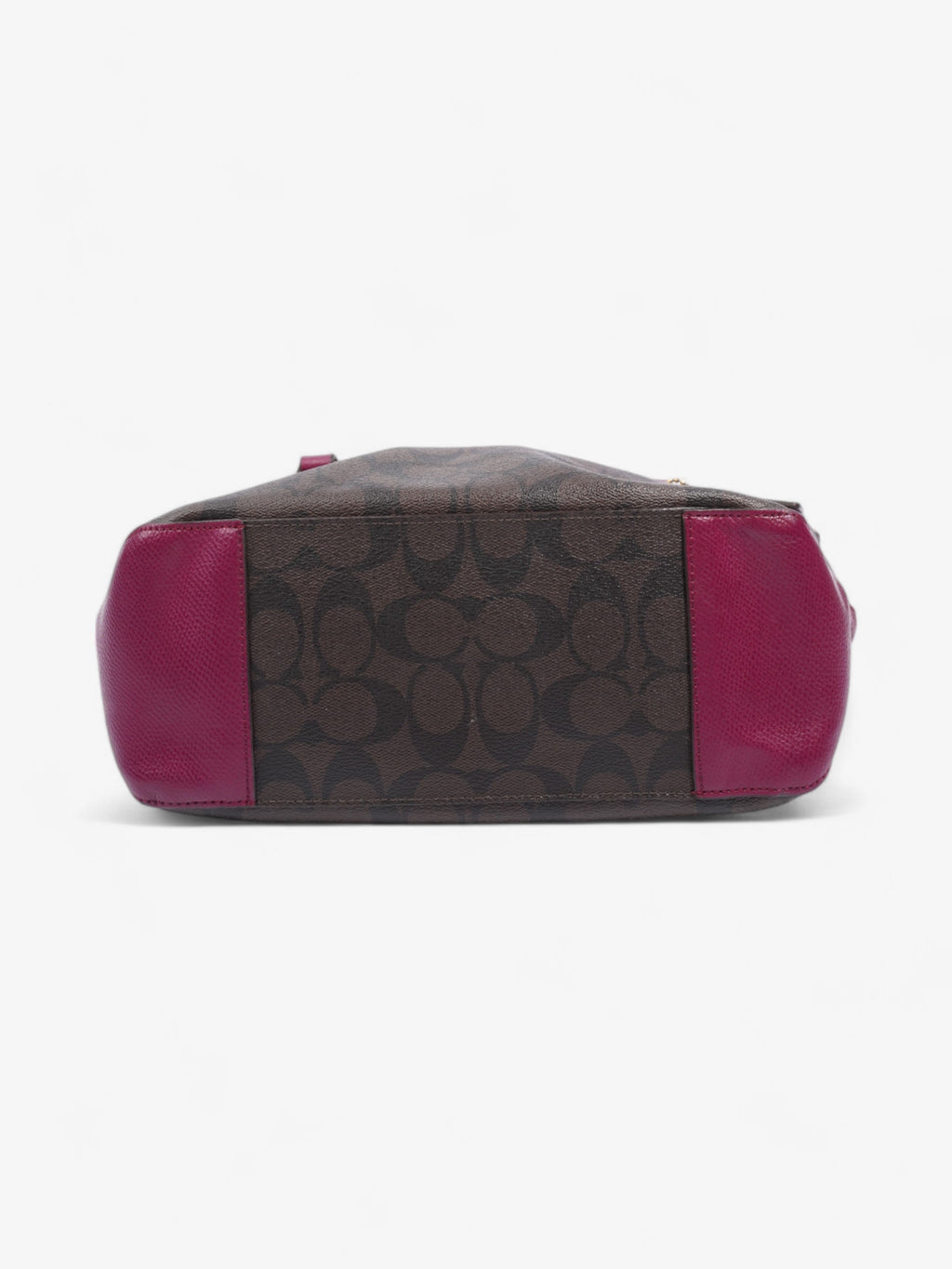 Coach Gallery Tote Brown / Magenta Canvas