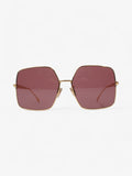 Fendi FF Sunglasses Gold Acetate 145mm