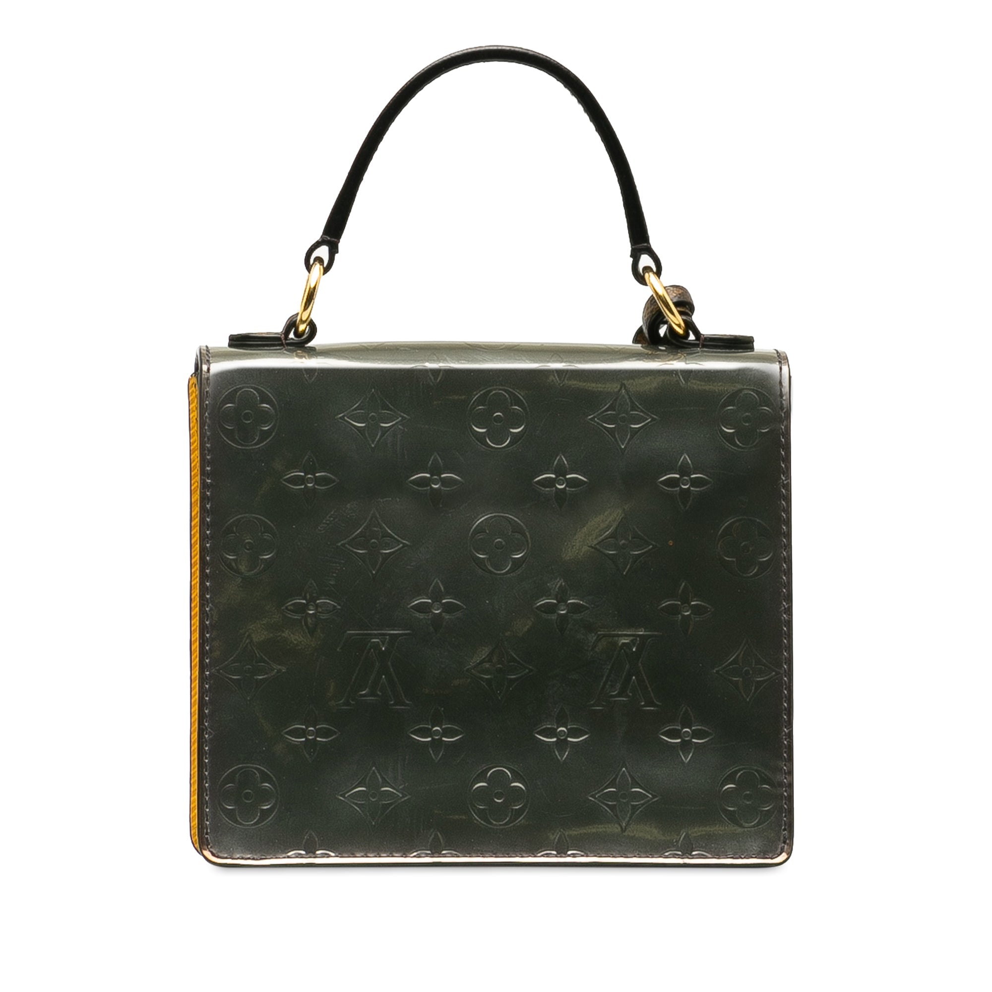 Silver Louis Vuitton Monogram Vernis Epi Spring Street Satchel