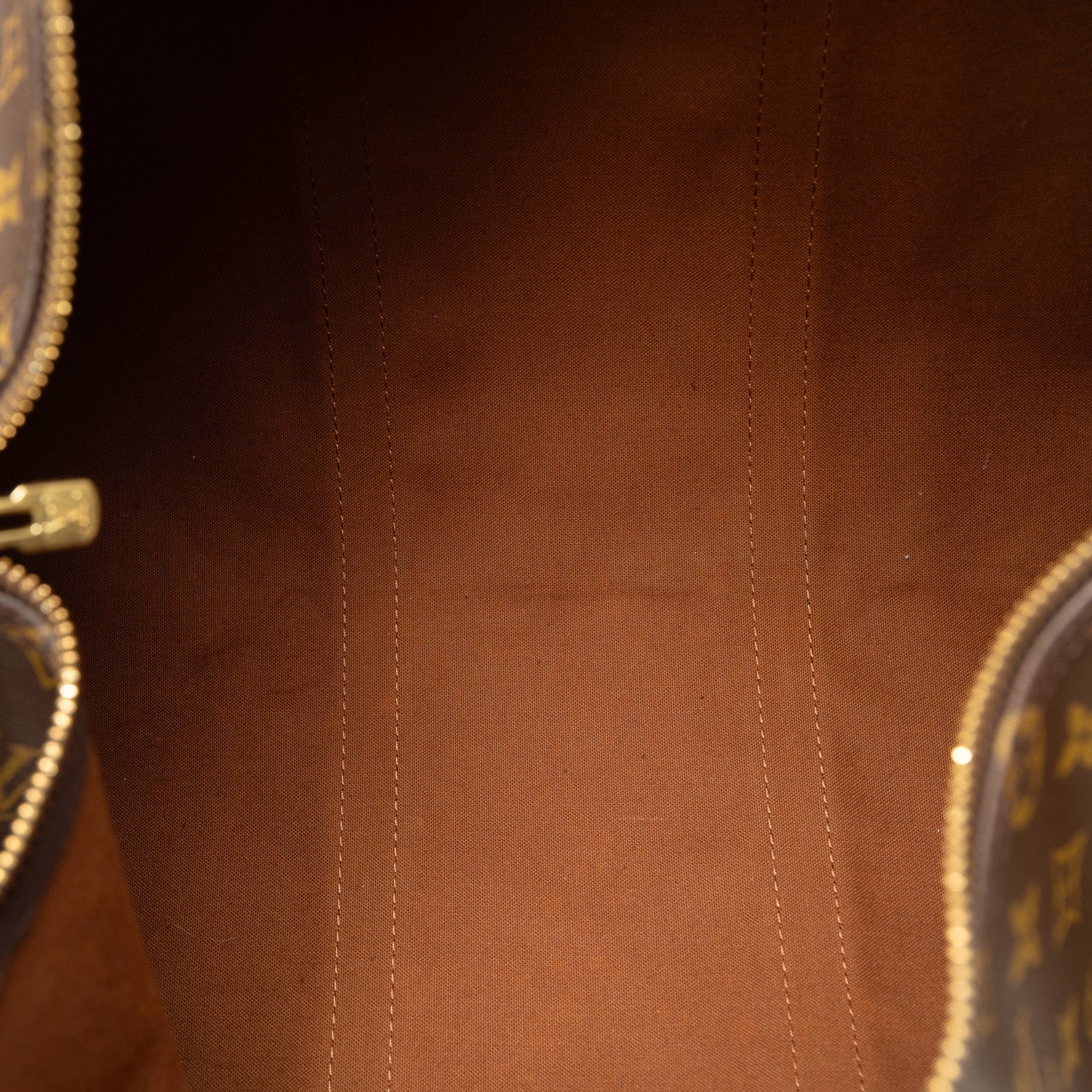 Brown Louis Vuitton Monogram Keepall 50 Travel Bag