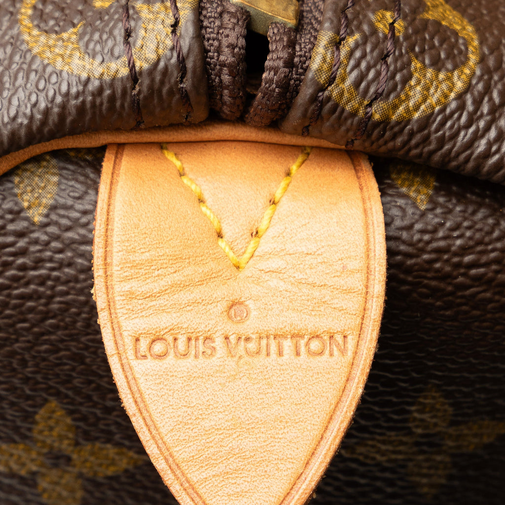 Brown Louis Vuitton Monogram Keepall 50 Travel Bag