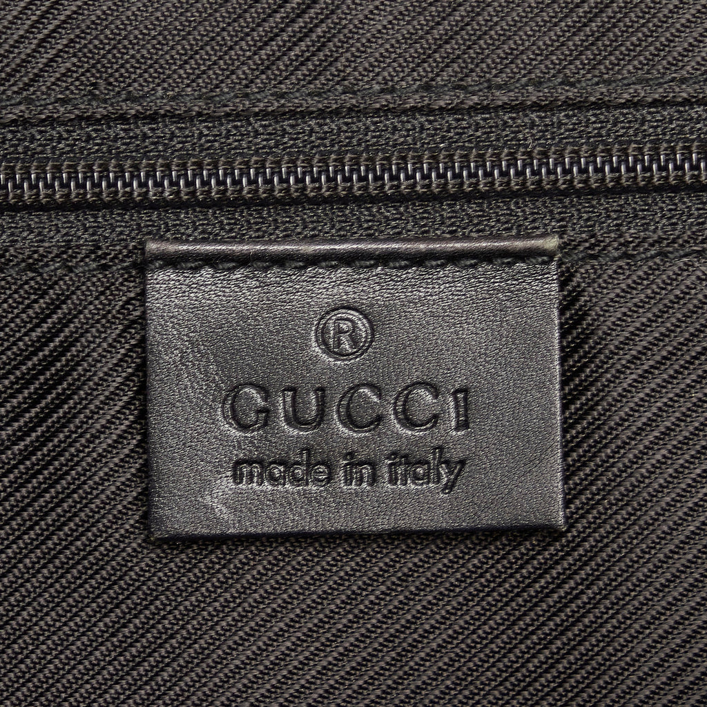 Gucci Tote Bag Black GG Canvas