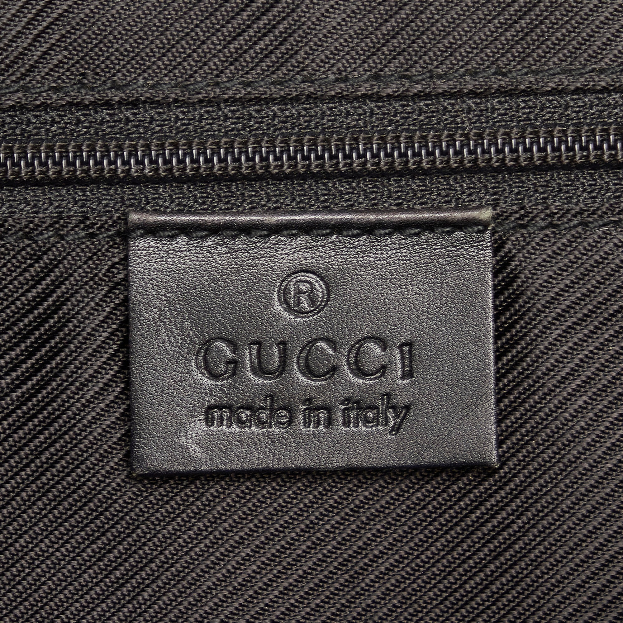 Gucci Tote Bag Black GG Canvas