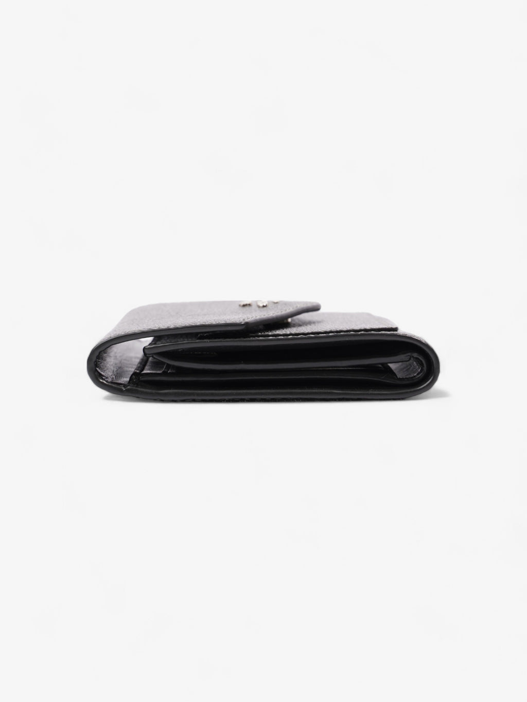 Coach Small Wallet Silver / Metallic Graphite Leather