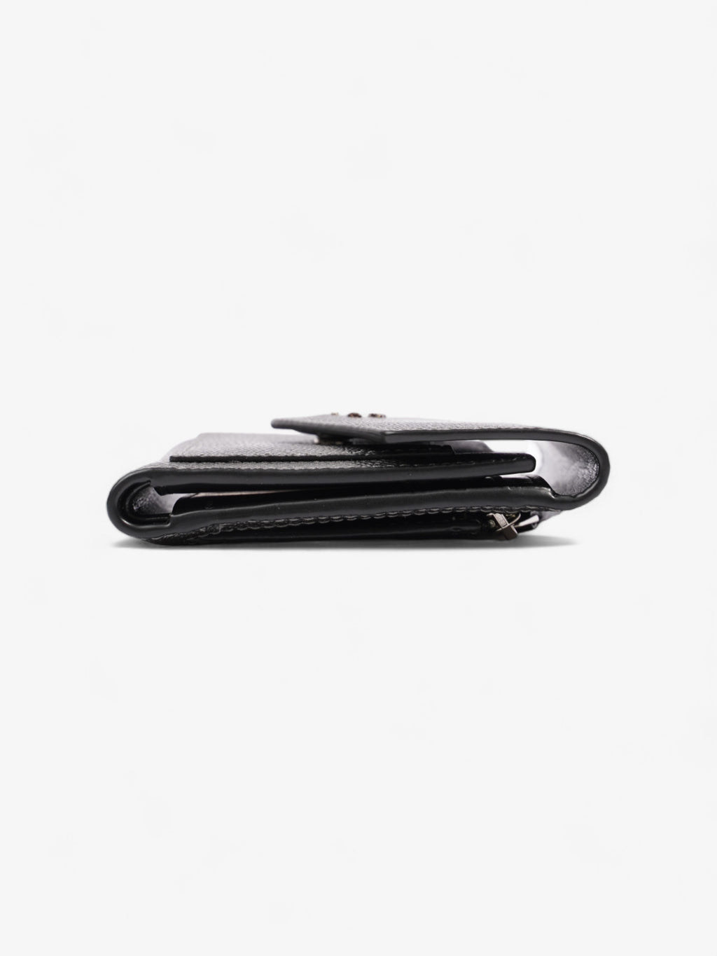 Coach Small Wallet Silver / Metallic Graphite Leather