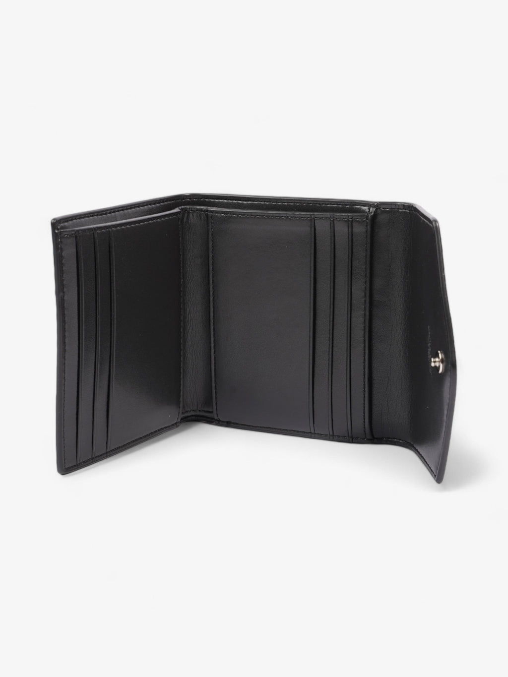 Coach Small Wallet Silver / Metallic Graphite Leather
