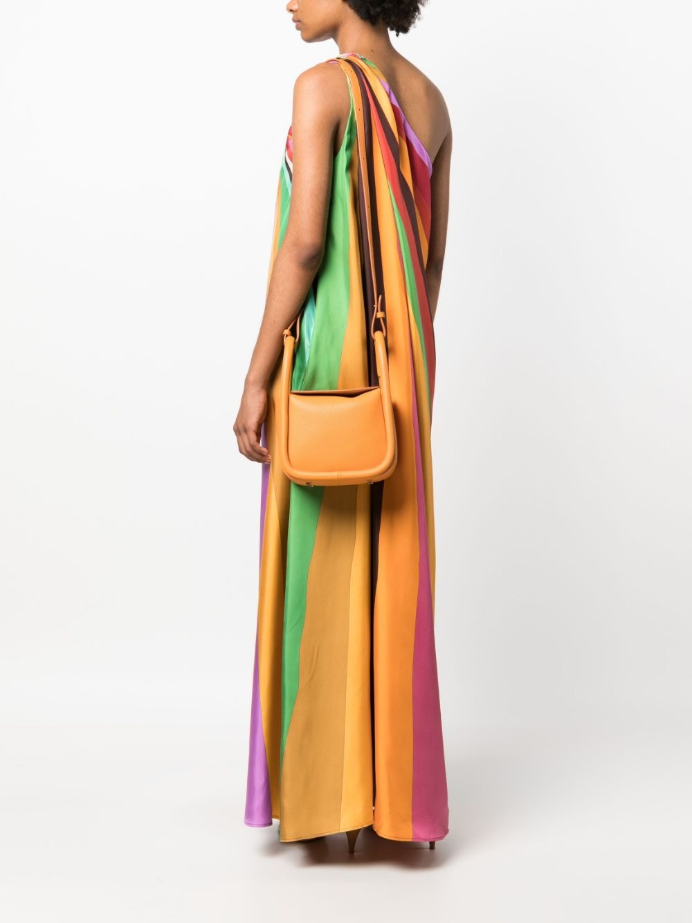 WONTON 20 PEBBLE LEATHER HANDBAG