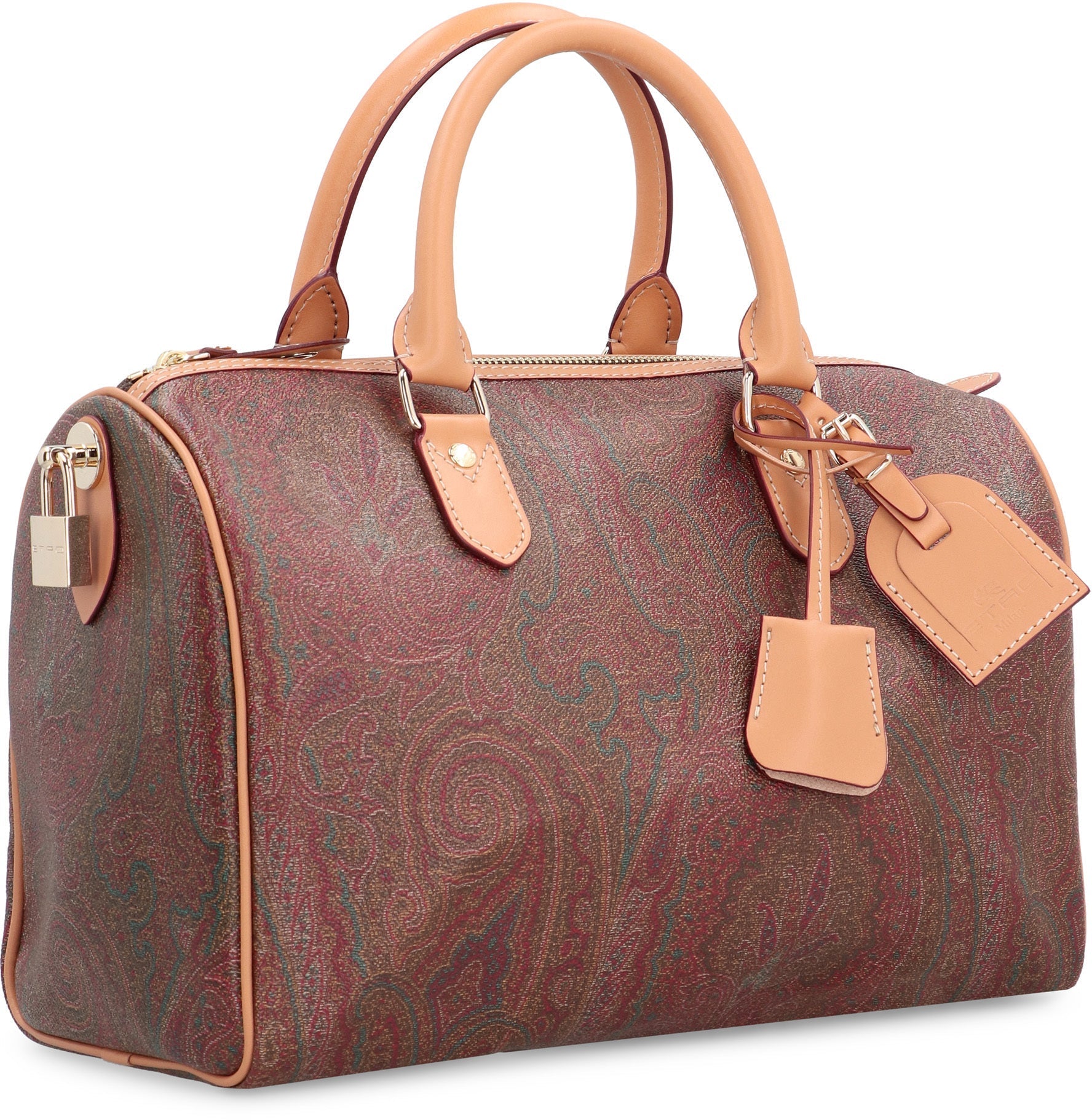 PAISLEY PRINT BOSTON BAG