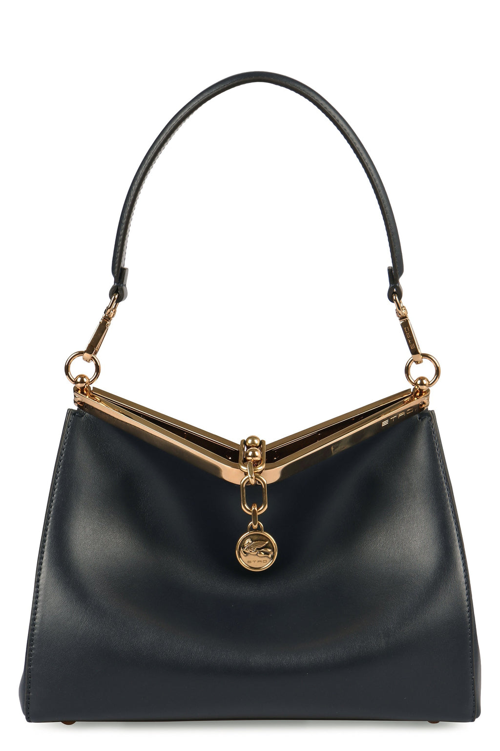 VELA MEDIA LEATHER SHOULDER BAG