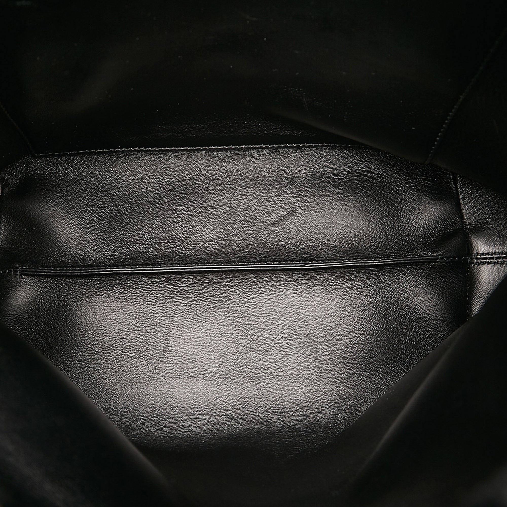 Black Balenciaga Logo Faux Fur Everyday XS Tote Bag