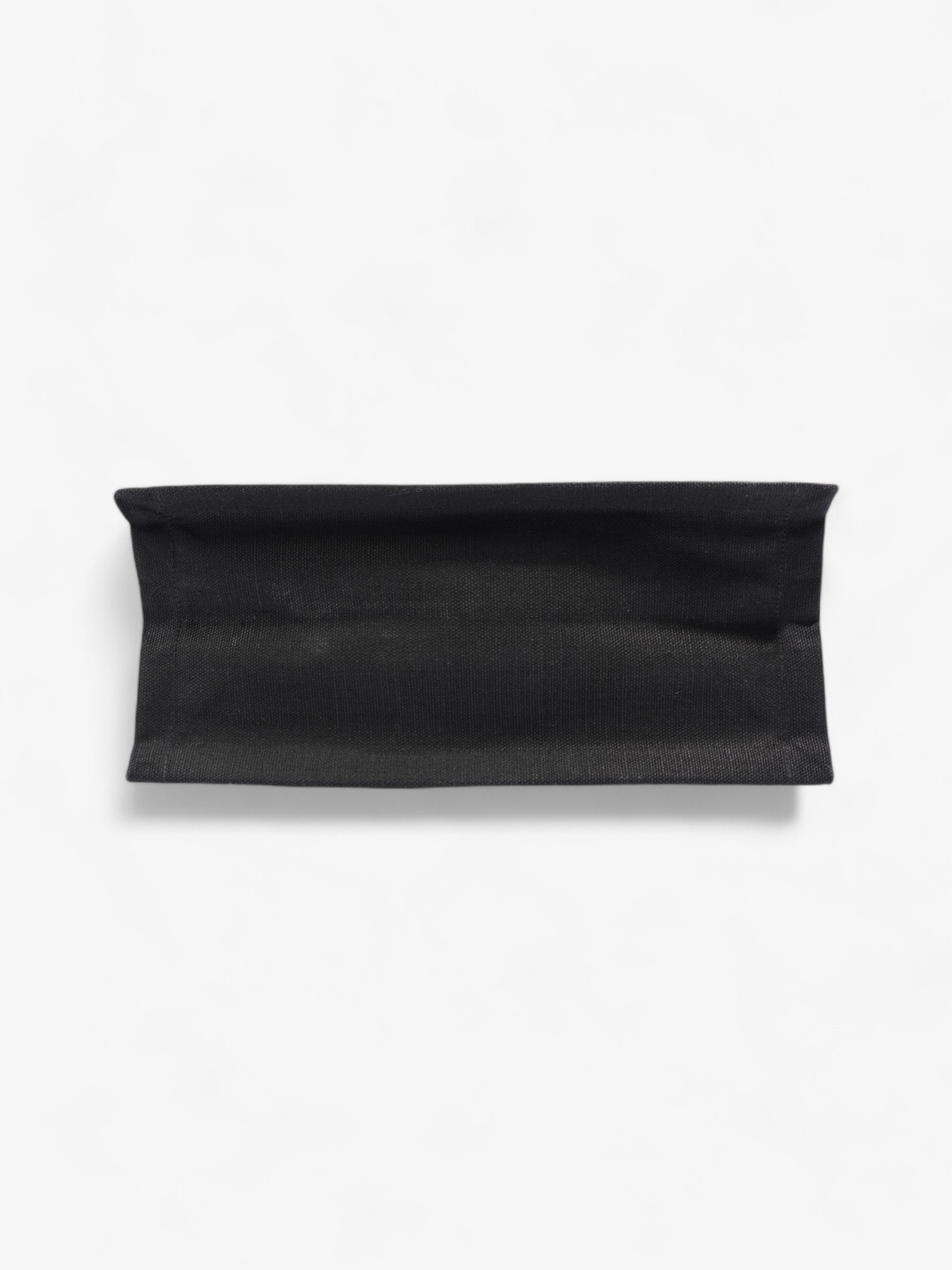Saint Laurent Rive Gauche Tote Black / White Canvas