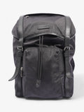 Gucci Travel Drawstring Rucksack Black GG Supreme Nylon
