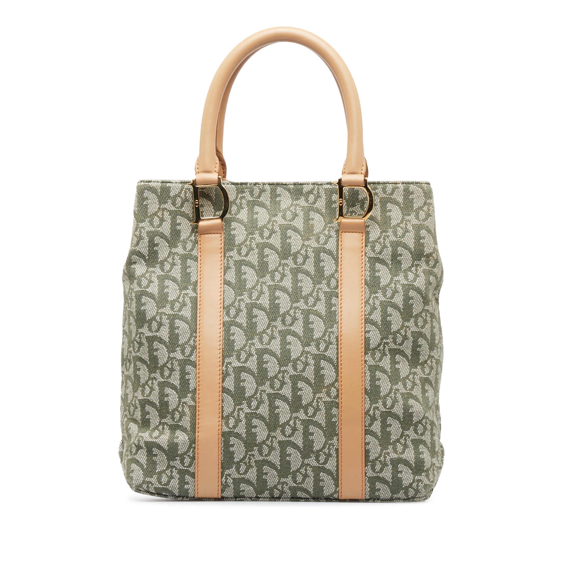 Green Dior Oblique Tote